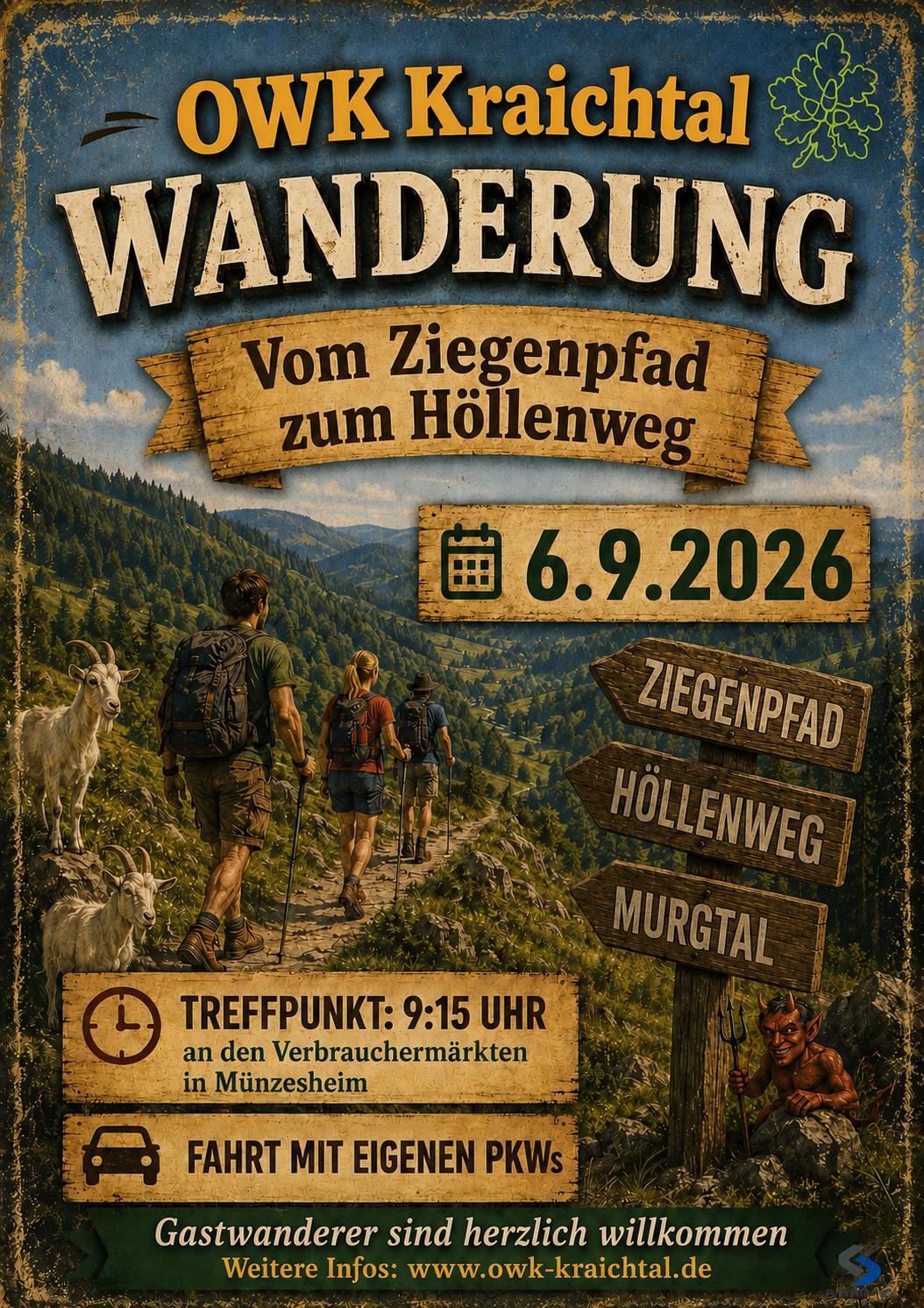 OWK Tageswanderung Forbach